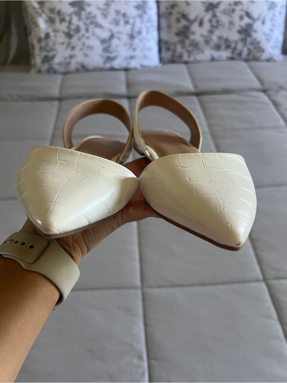 Call It Spring Pointed Toe Slingback Flats - Picture 2 of 7